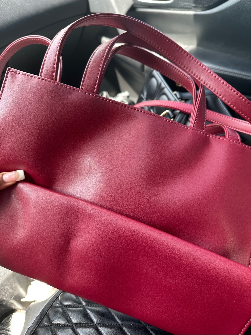 Telfar Shmedium Oxblood Bag - Picture 2 of 4